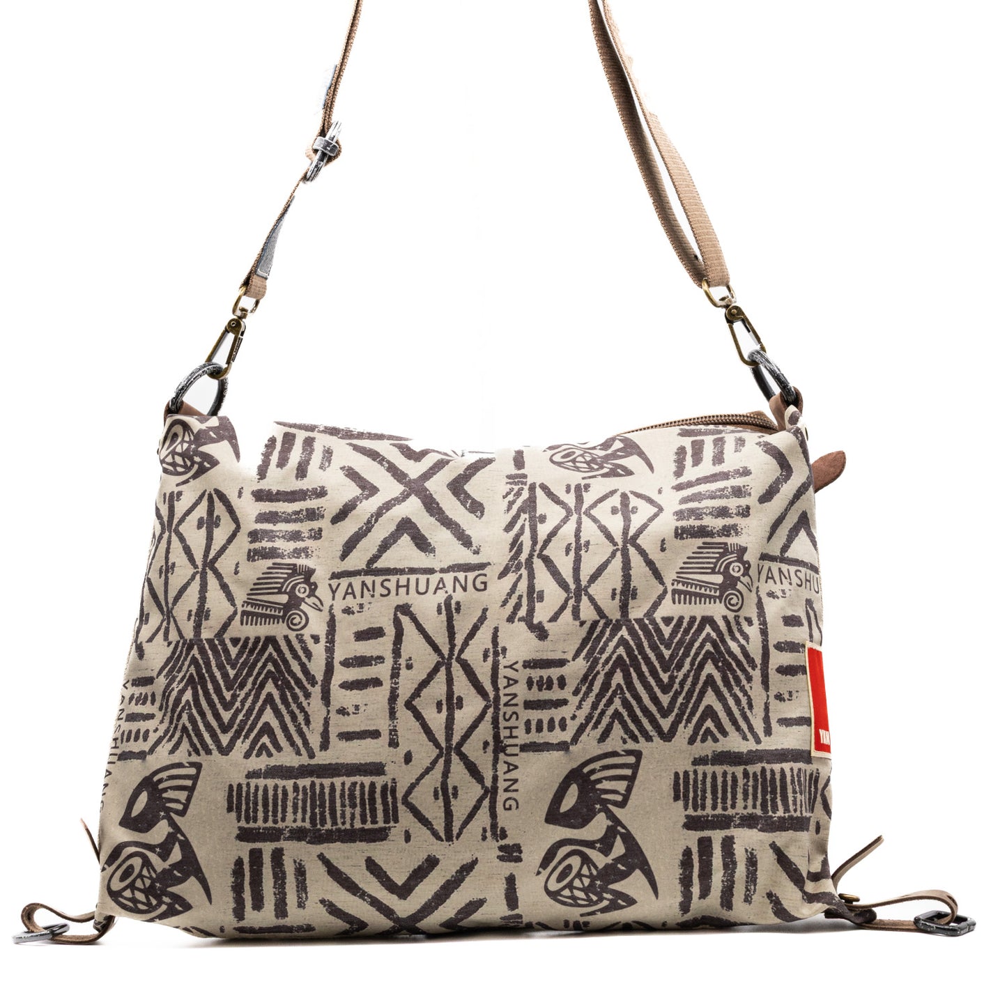 YAN SHUANG Unisex Tribal King Shoulder Bag