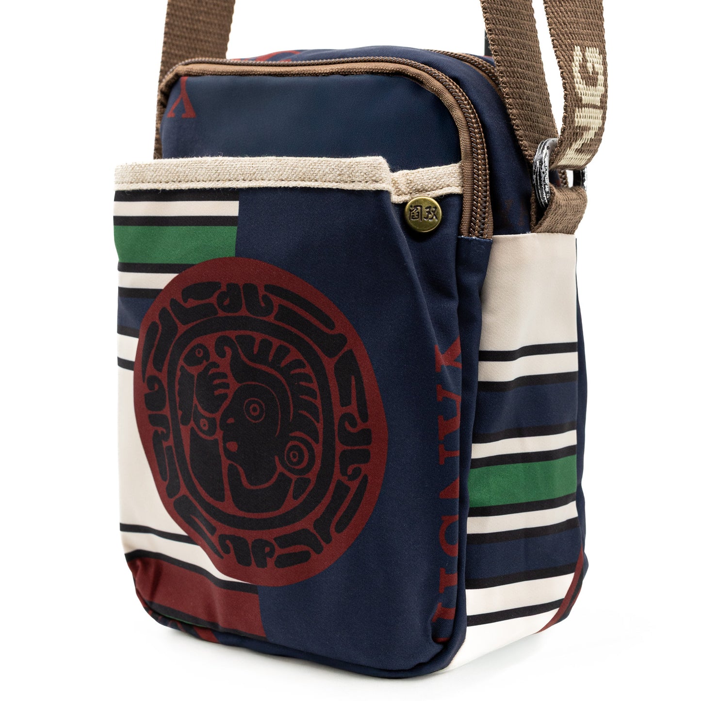 YAN SHUANG Unisex Badge Shoulder Bag