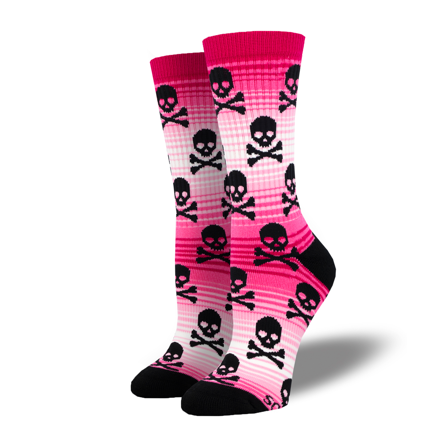 SOCKSMITH PINK SKULLS
