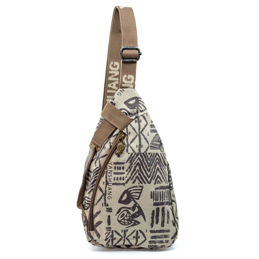 YAN SHUANG Tribal King Urban Shoulder Bag