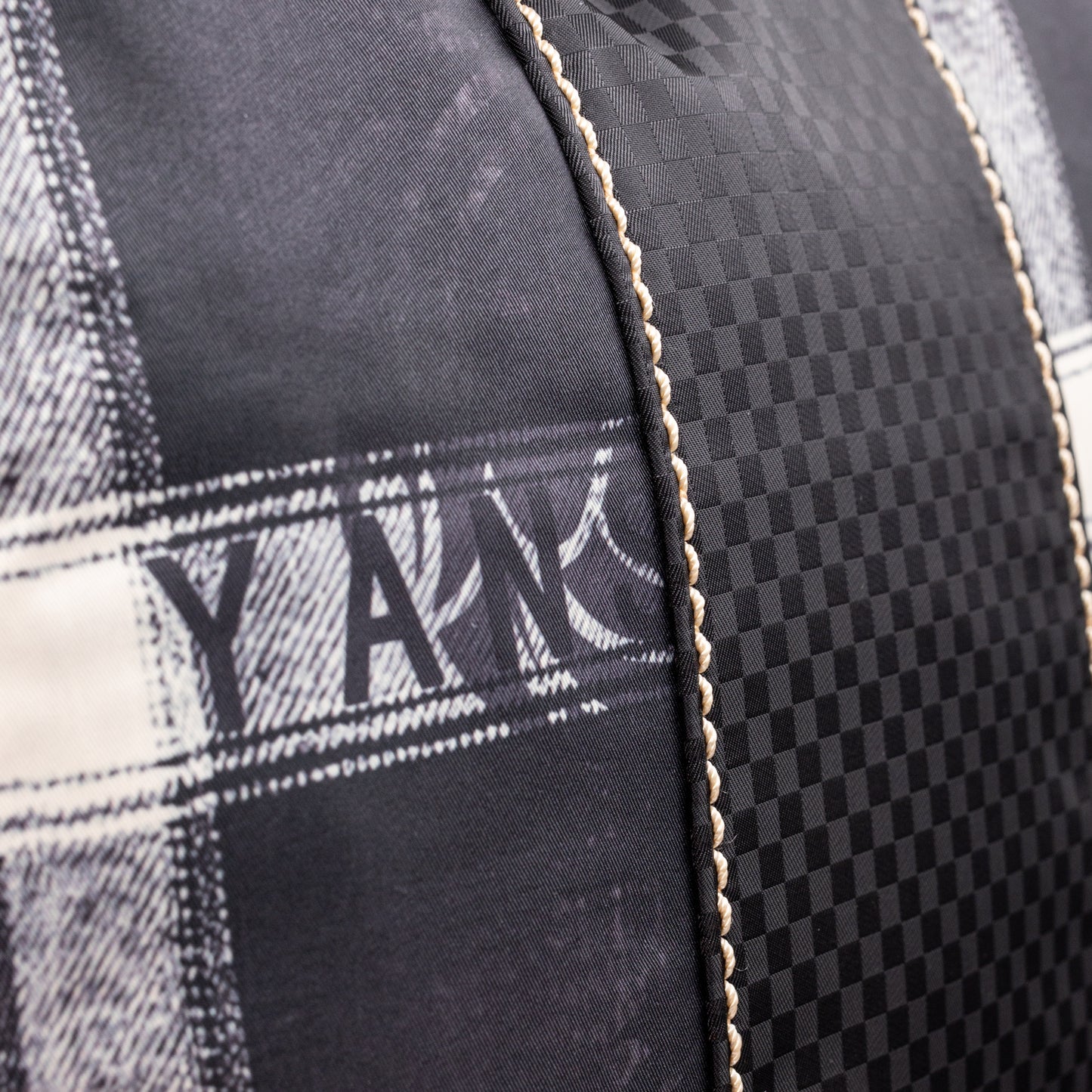 YAN SHUANG Mochila Ejecutiva Cuadro Gris