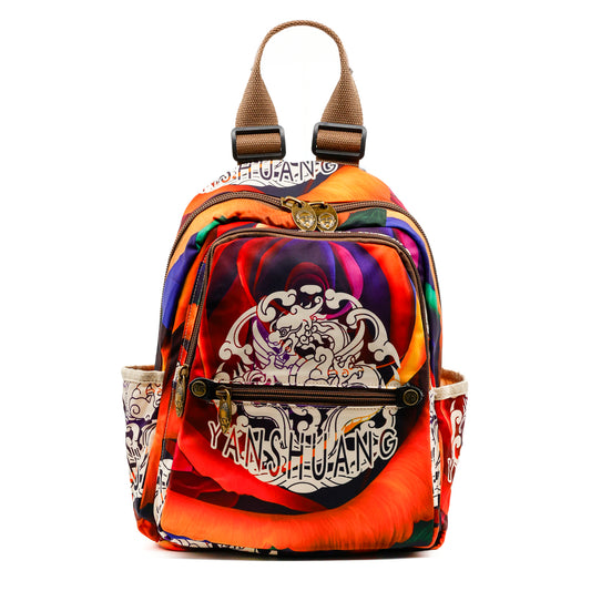 YAN SHUANG Mochila Unisex Dragón de Colores
