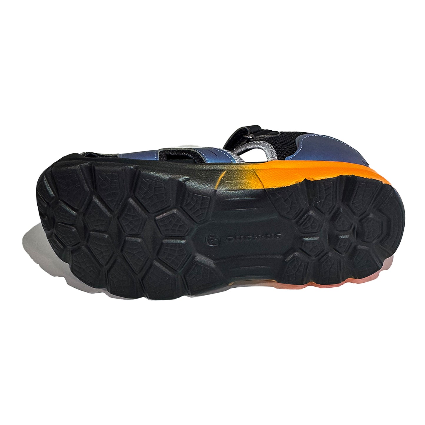 DR. KONG 876 BLUE BLACK SANDALS