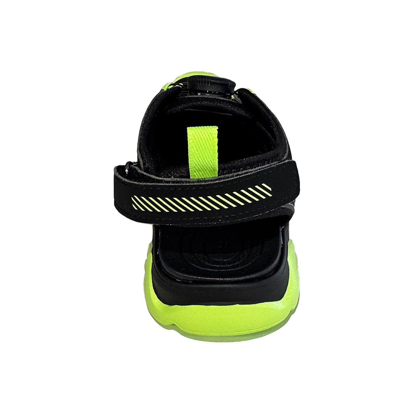 DR. KONG 921 BLACK GREEN BLUE SANDALS