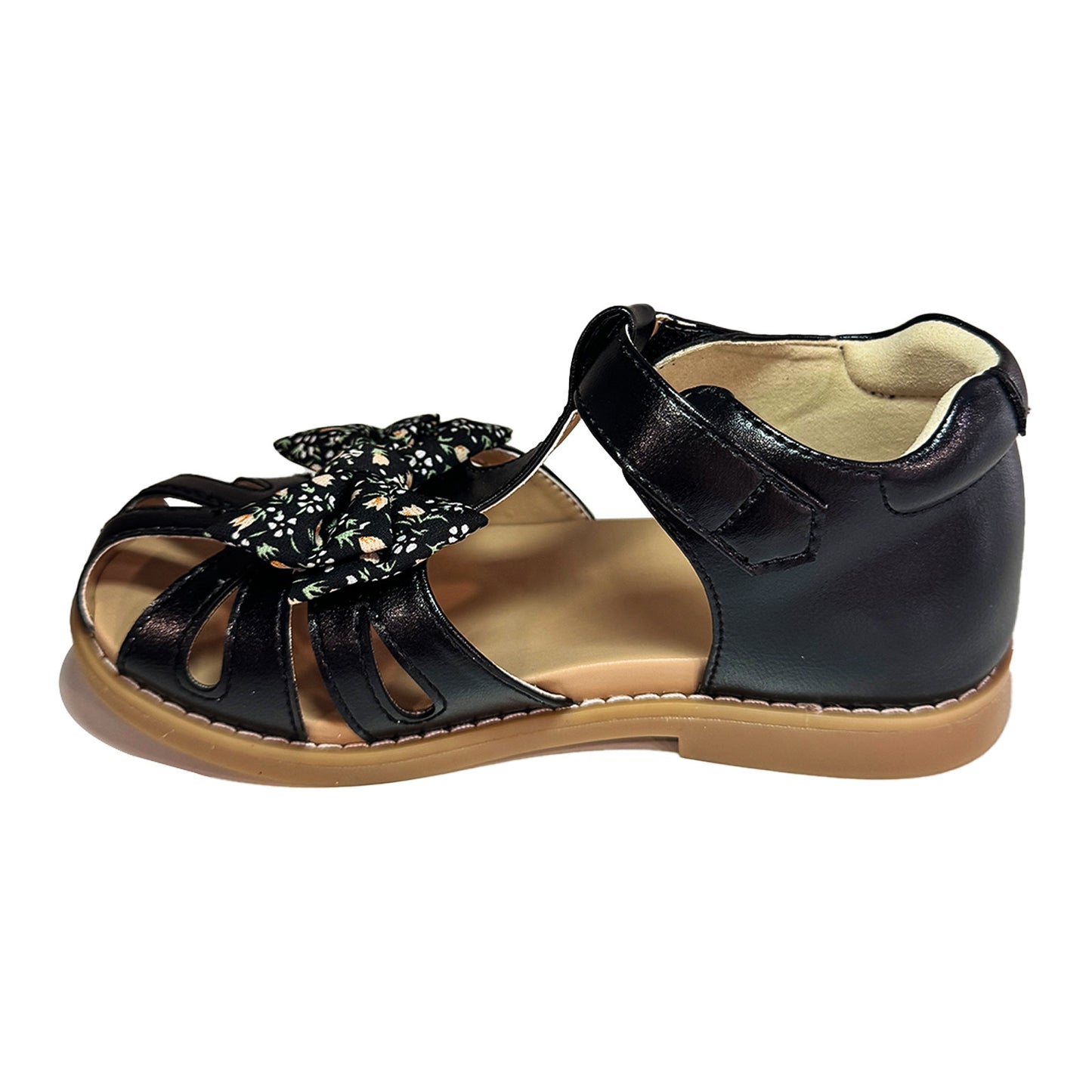 DR. KONG 1054 BLACK SANDALS