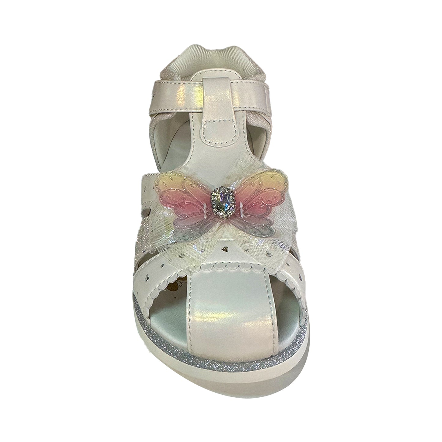 DR. KONG 1093 WHITE SANDALS