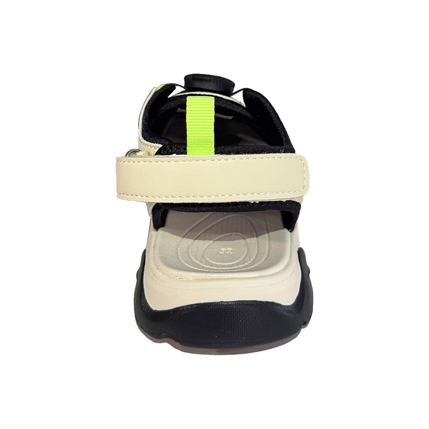 DR KONG 011 WHITE BLACK SANDALS