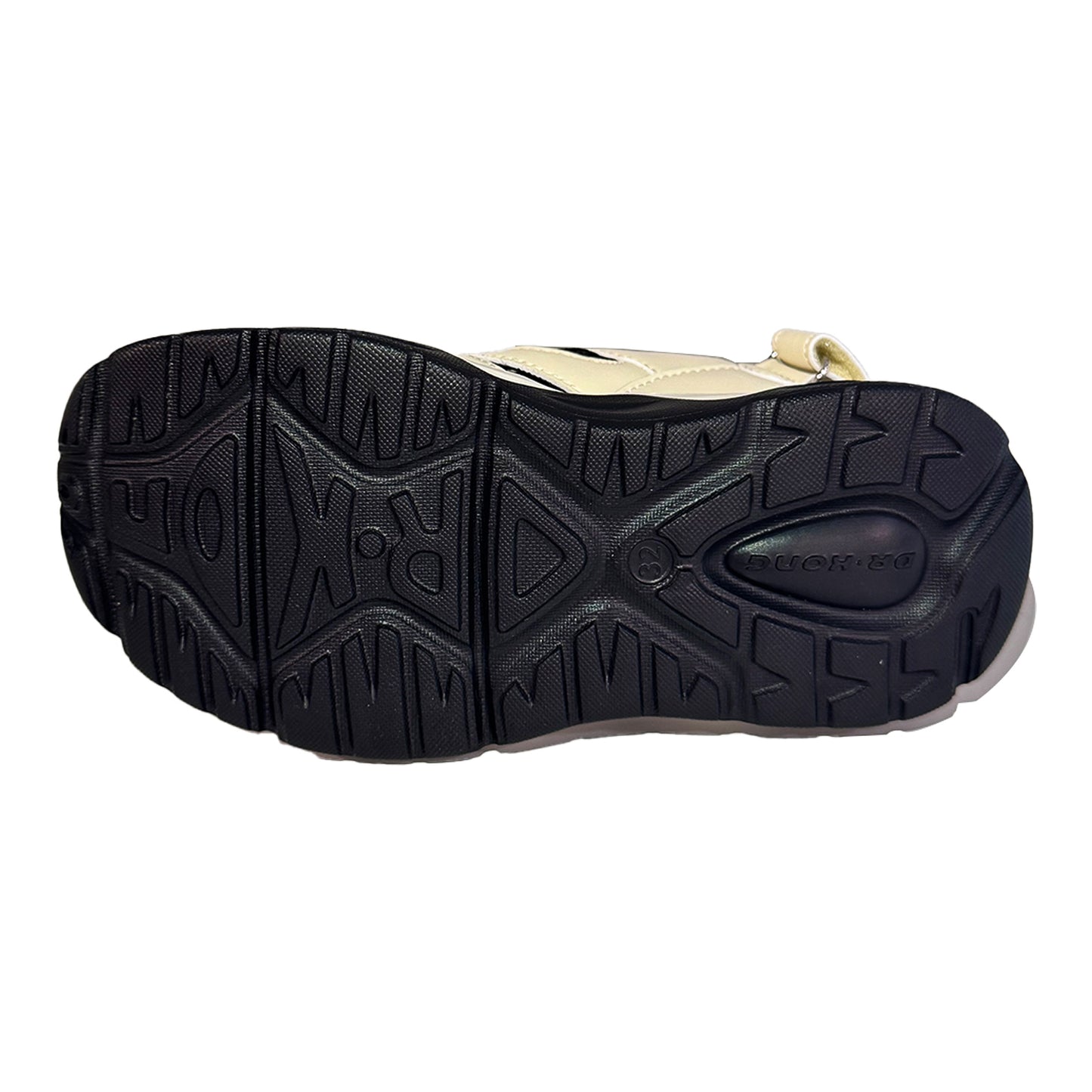DR KONG 011 WHITE BLACK SANDALS