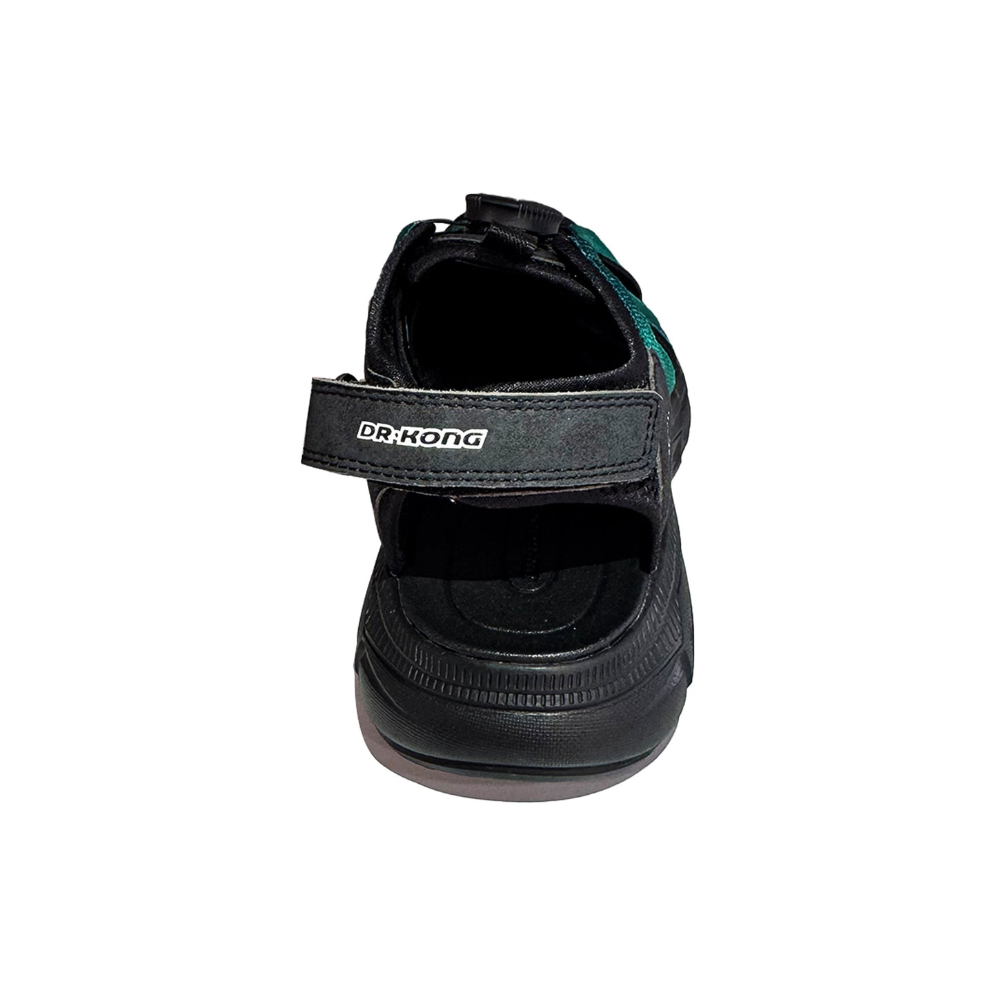 DR. KONG 696 BLACK GREEN SANDALS