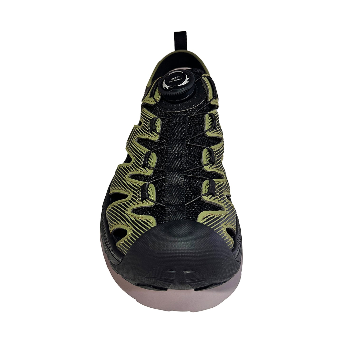 DR KONG 703 BLACK YELLOW SANDALS