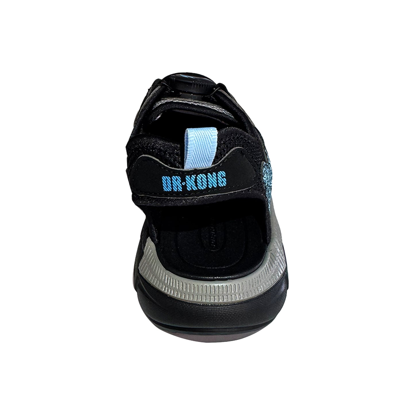 DR. KONG 703 BLACK BLUE SANDALS