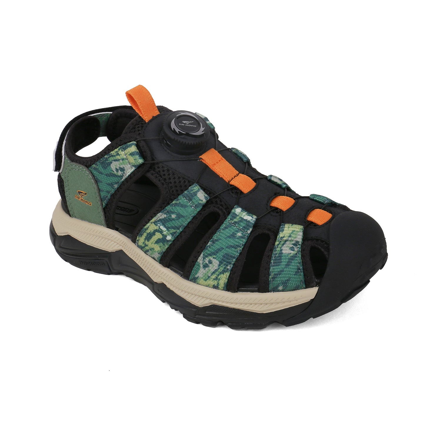 DR KONG 726 GREEN SANDALS