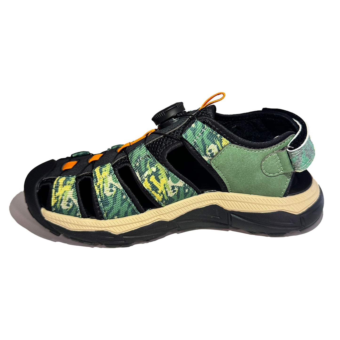 DR KONG 726 GREEN SANDALS