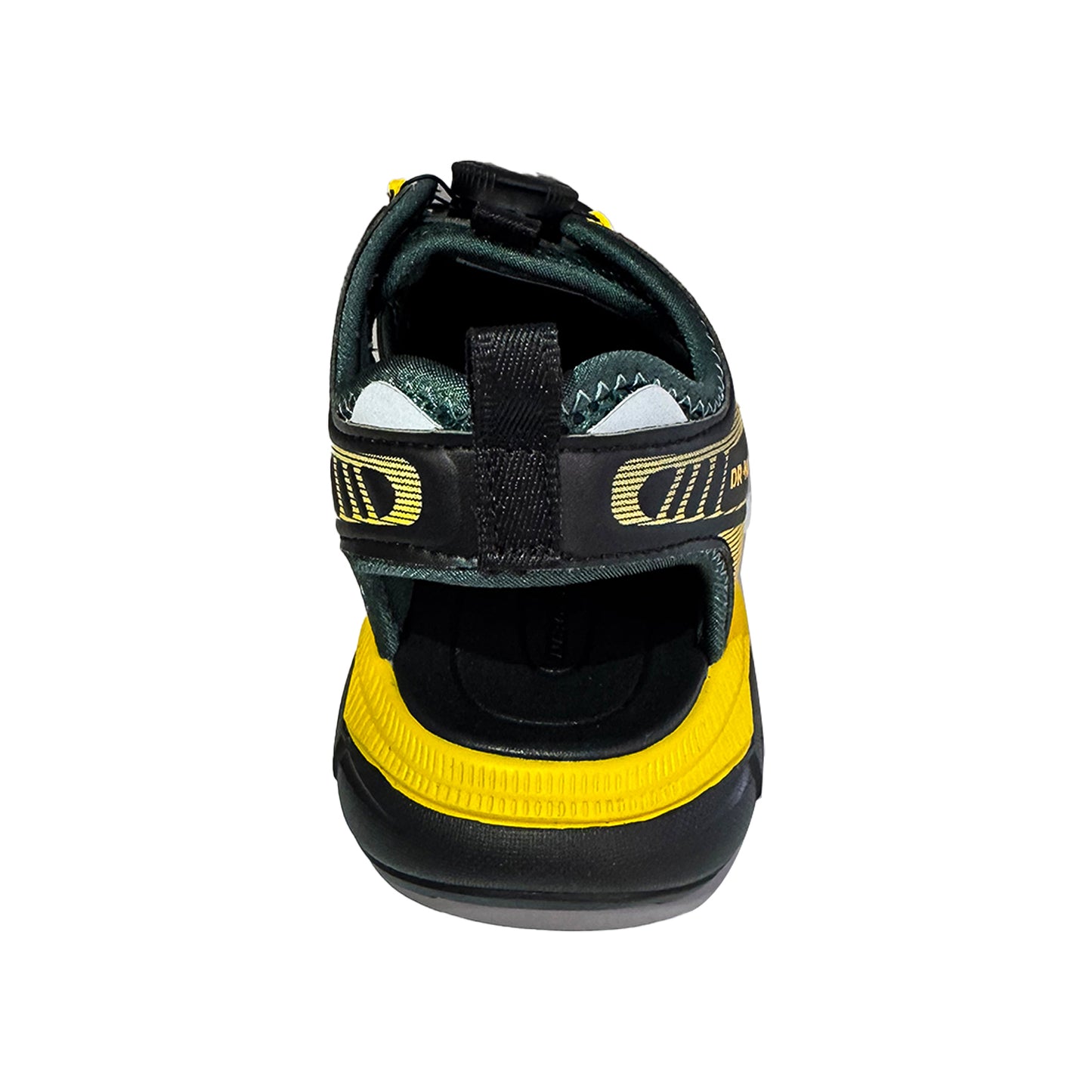 DR KONG 003 BLACK YELLOW SANDALIAS