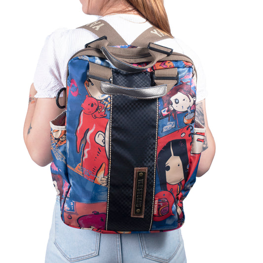 YAN SHUANG Executive Backpack Two Girls