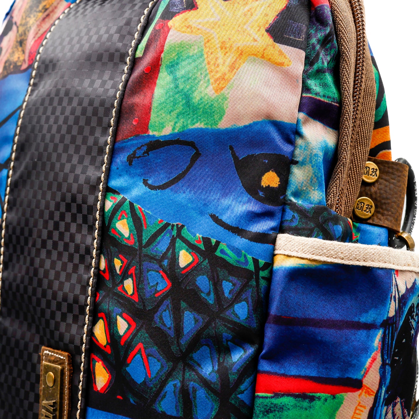 YAN SHUANG Mochila Ejecutiva NY Figura Abstracta