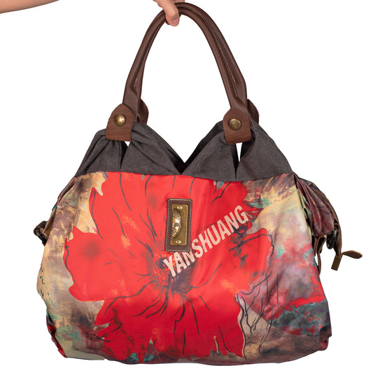 YAN SHUANG Bolso grande Tinte De Flores