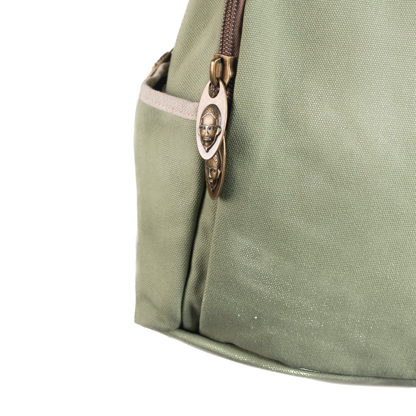 YAN SHUANG Military Green Backpack