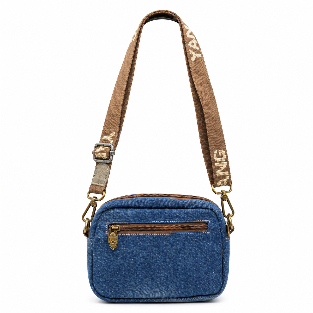 YAN SHUANG Bandolera Mujer Denim