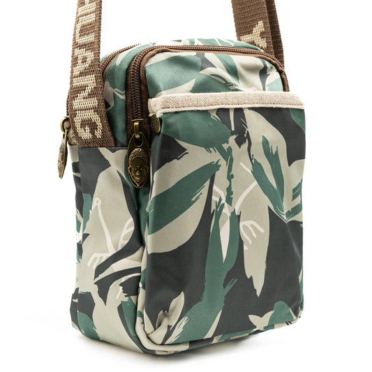 YAN SHUANG Bandolera Unisex Fresh Green Leaves