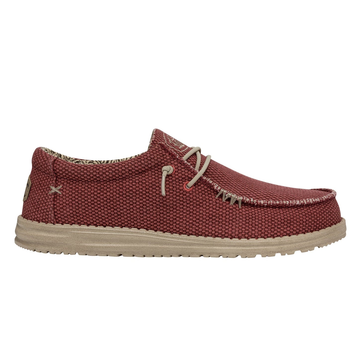 HEY DUDE BRAIDED POMPEIAN RED