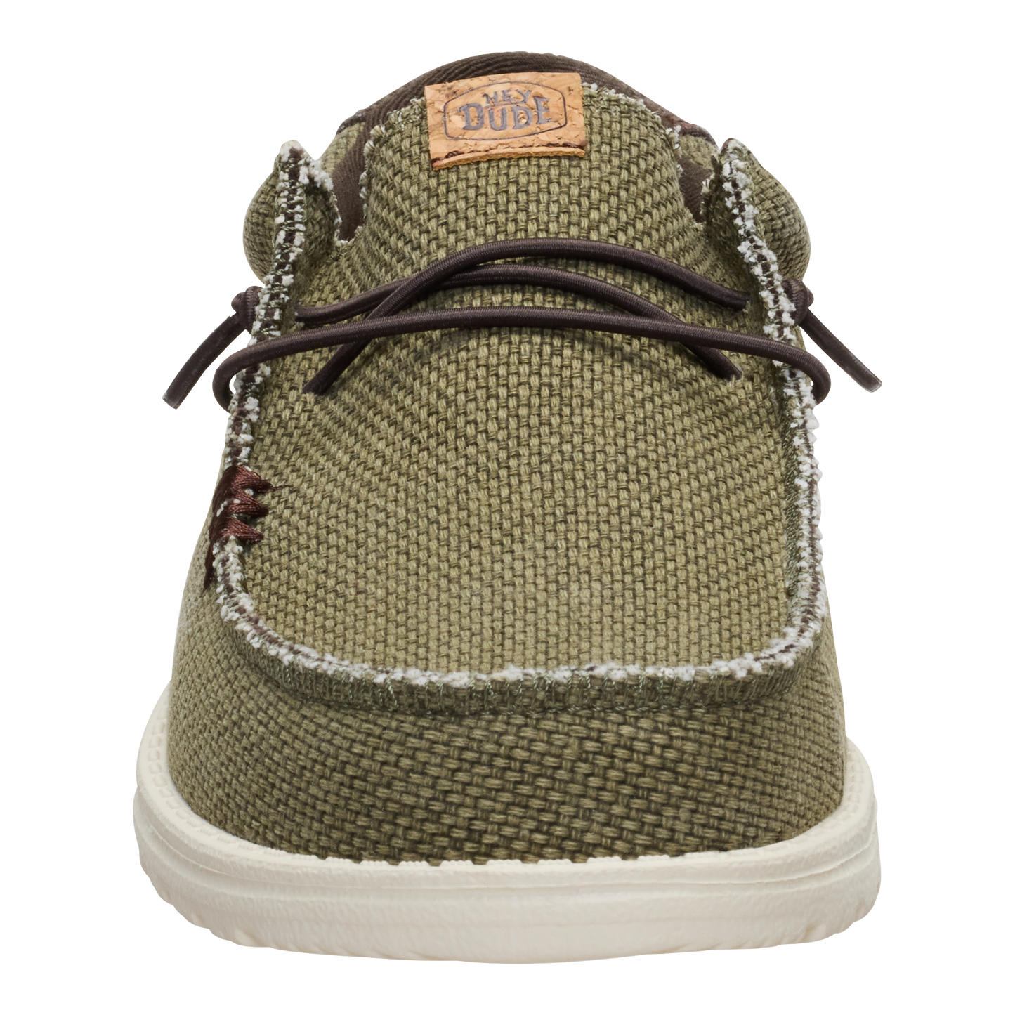 HEY DUDE BRAIDED OLIVE GREEN