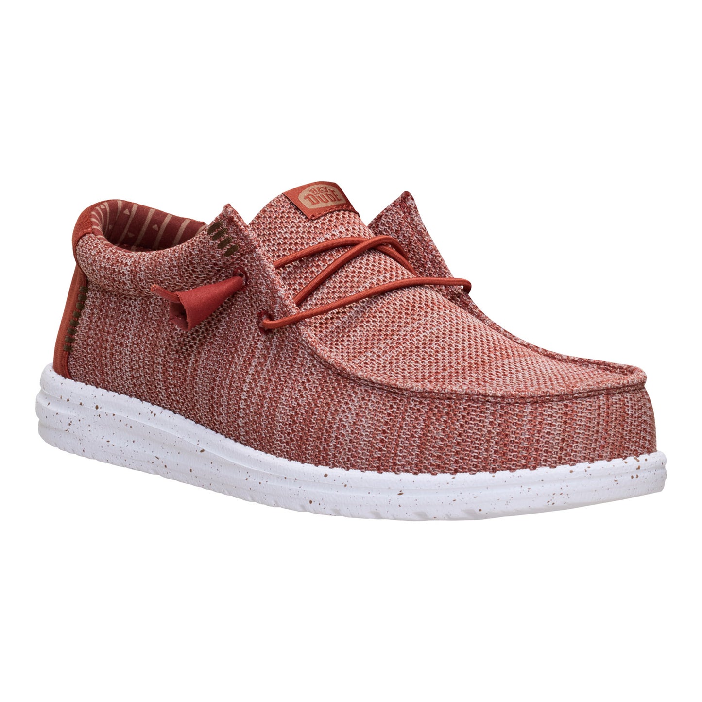 HEY DUDE STRETCH BURNT RED