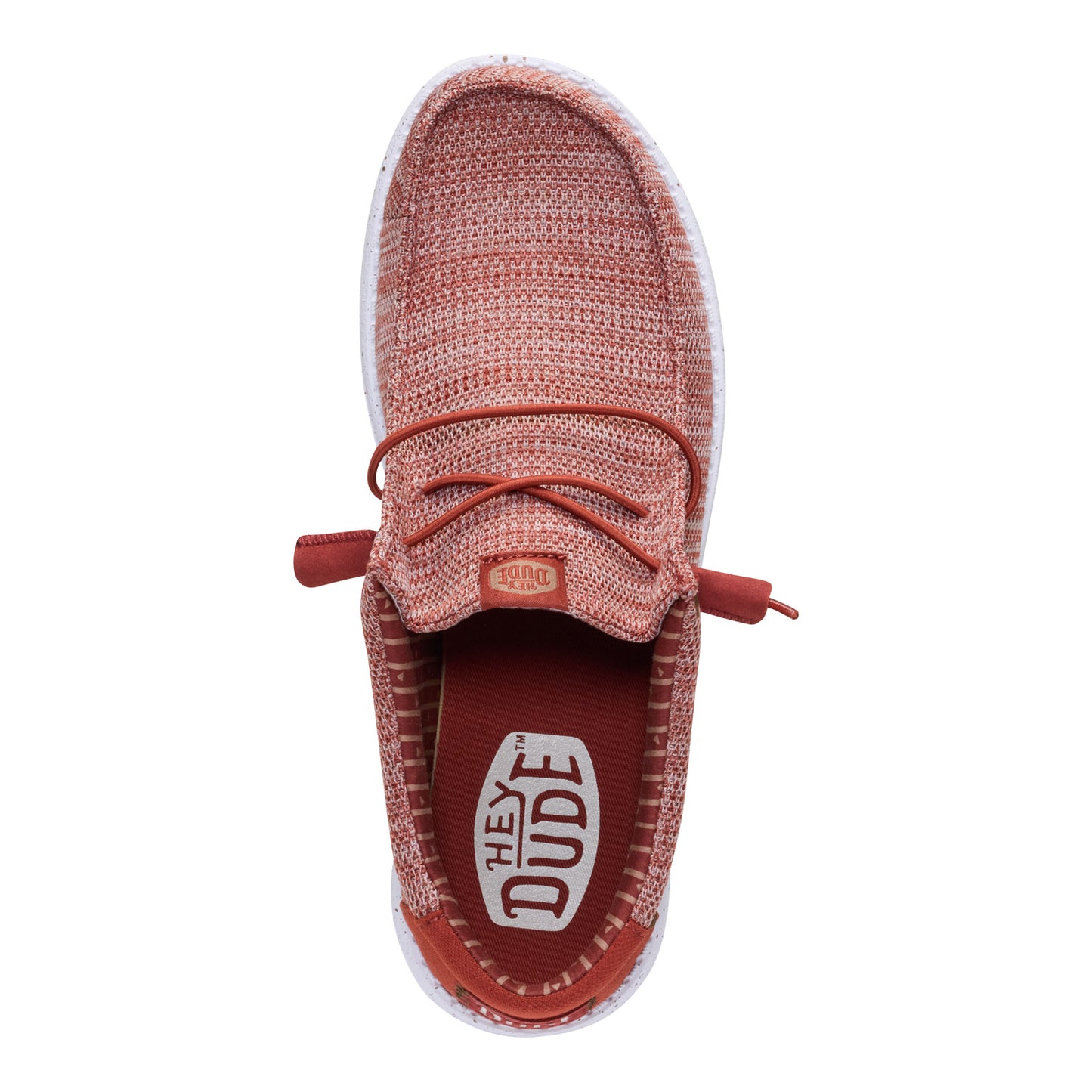 HEY DUDE STRETCH BURNT RED