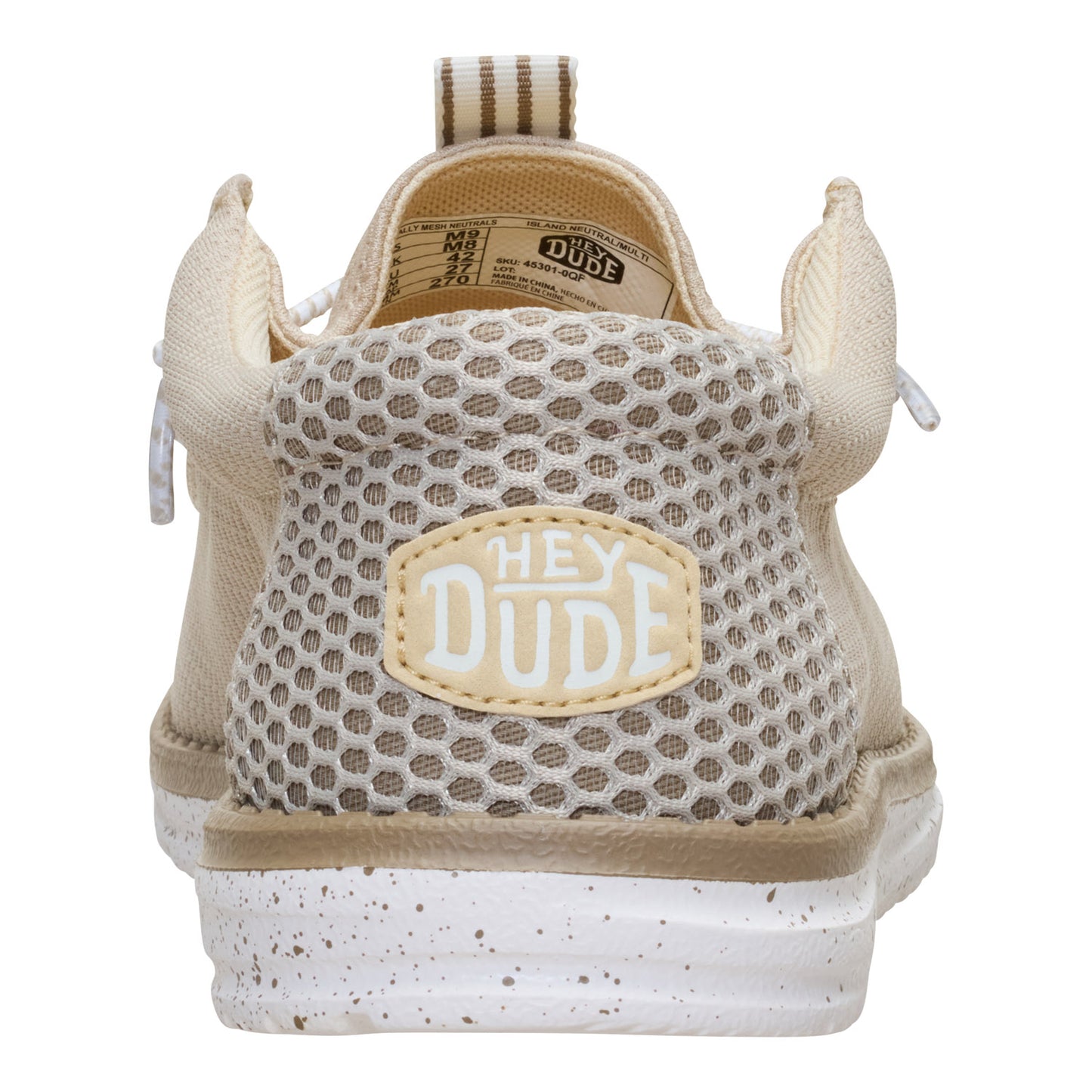 HEY DUDE MESH ISLAND NEUTRAL