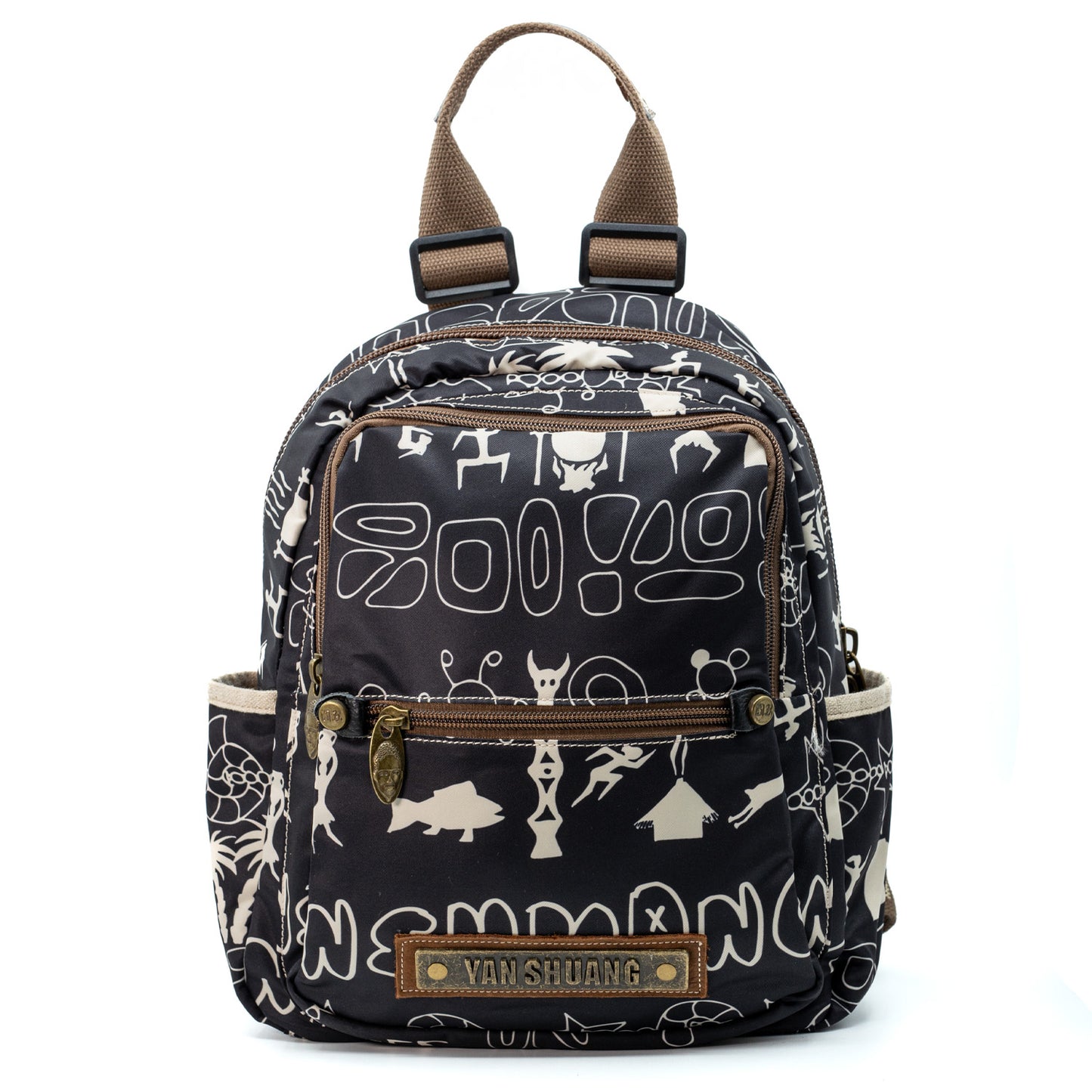 YAN SHUANG Mochila Urbana Unisex Jeroglífico