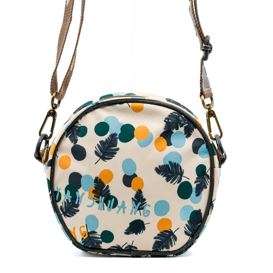 YAN SHUANG Bandolera Dots & Feather