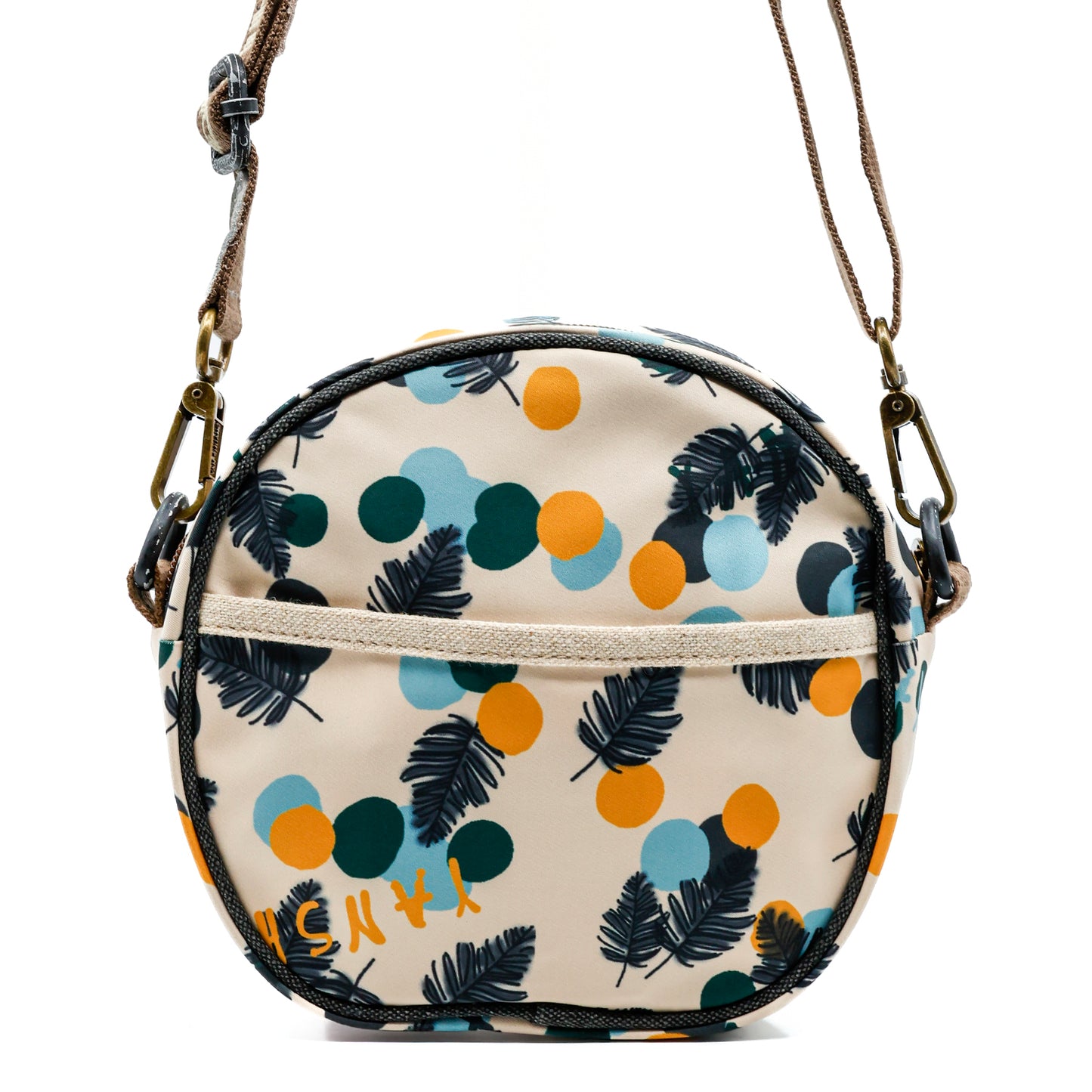 YAN SHUANG Bandolera Dots & Feather