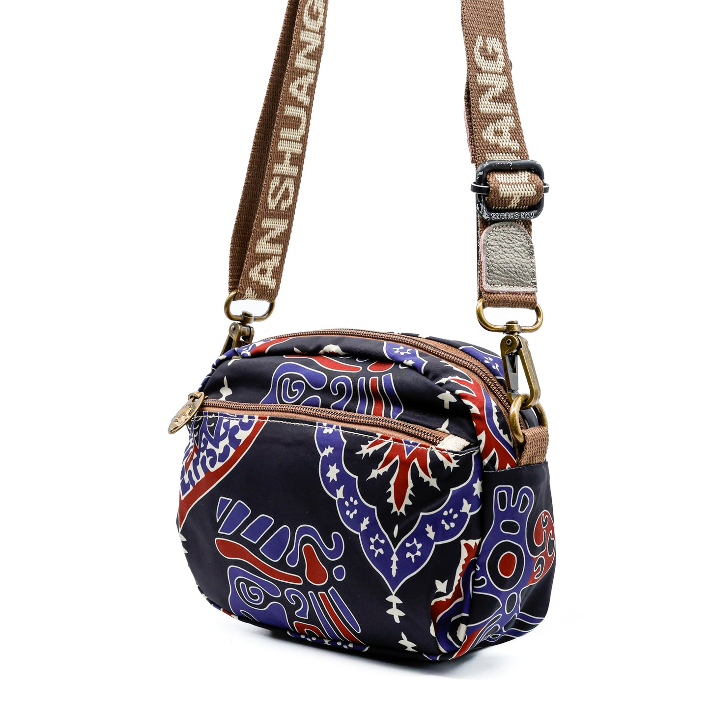 YAN SHUANG Bandolera Mujer Cashew