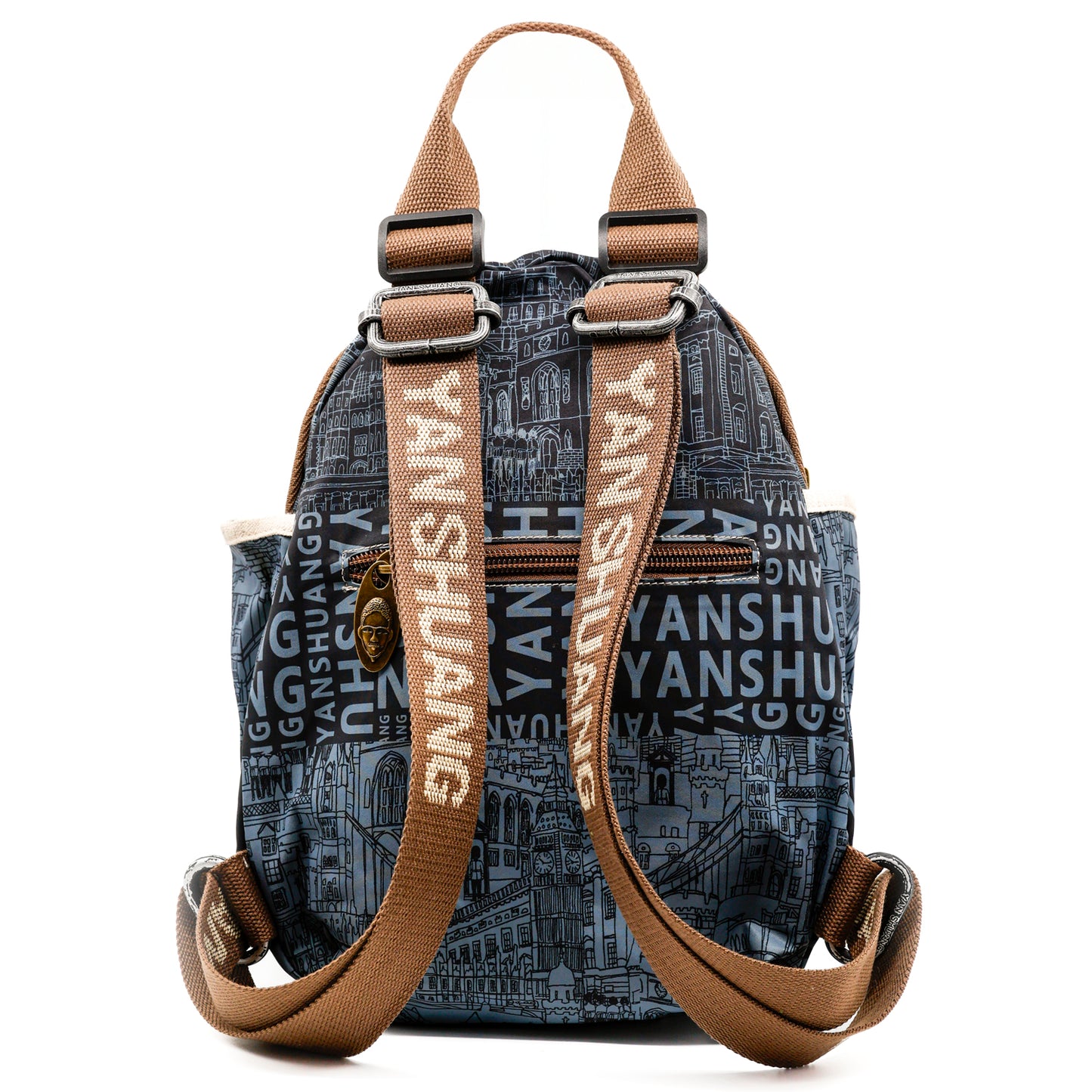 YAN SHUANG Mochila Unisex Campanario Lino