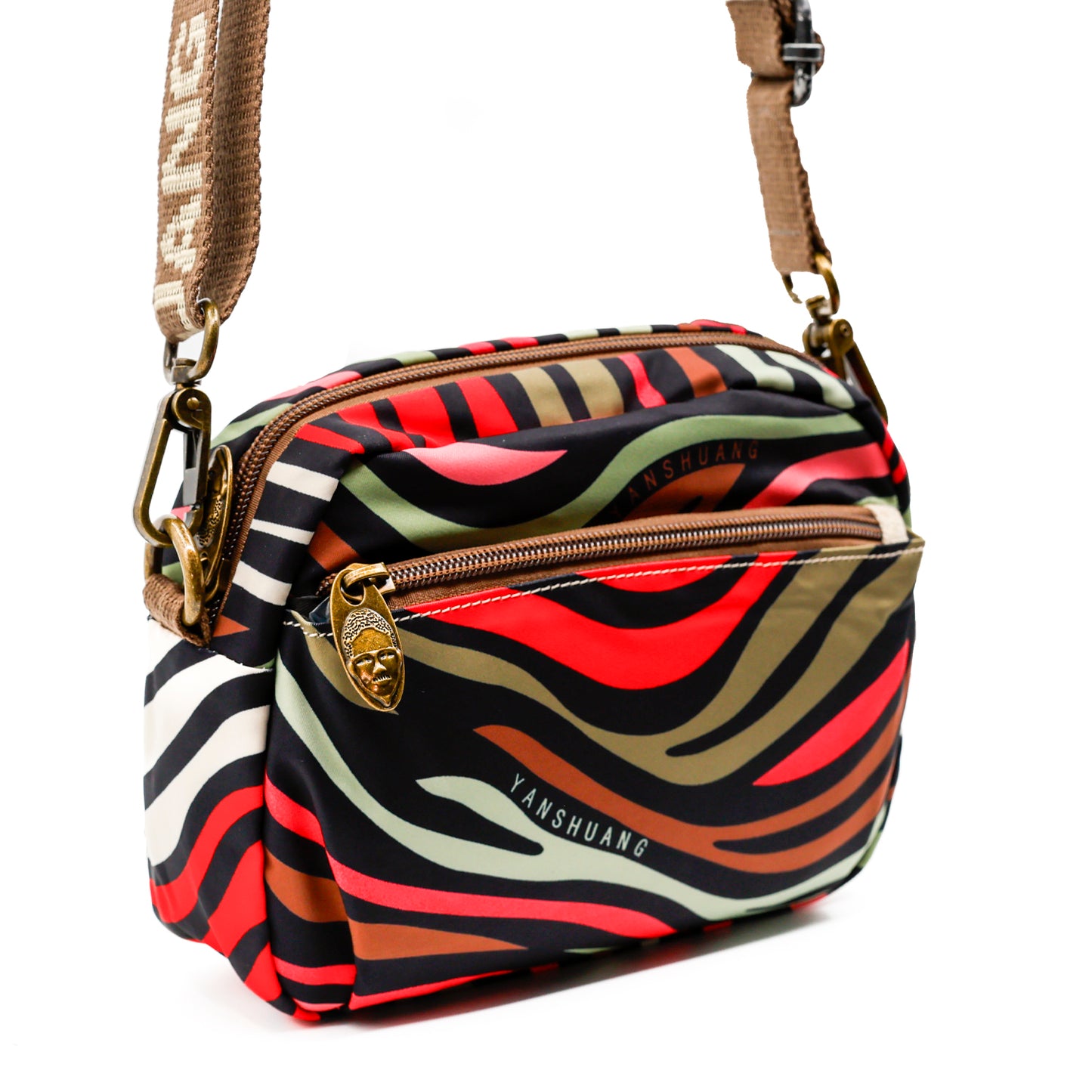 YAN SHUANG Bandolera Mujer Strips