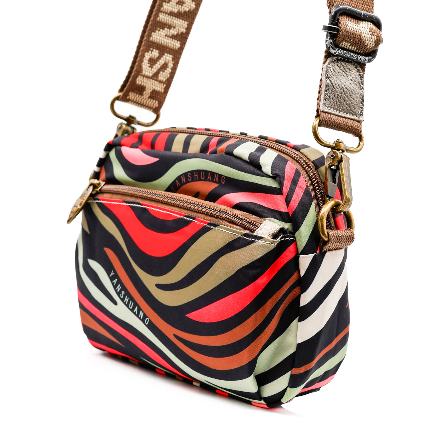 YAN SHUANG Bandolera Mujer Strips