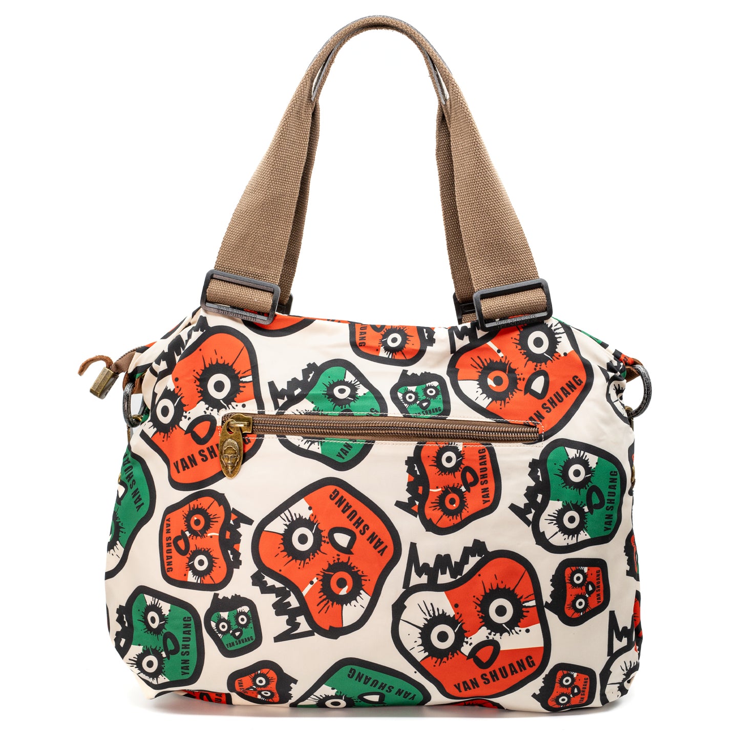 YAN SHUANG Bolso Urbano Candy Head Turquesa