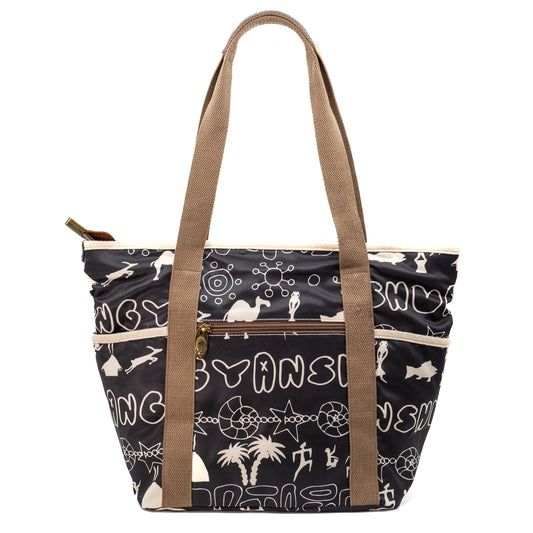 YAN SHUANG Women's Hieroglyphics Bag