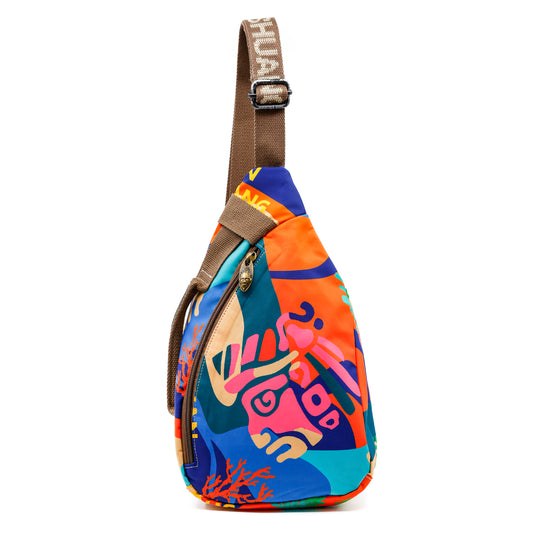 YAN SHUANG Bandolera Urbana Seaweed