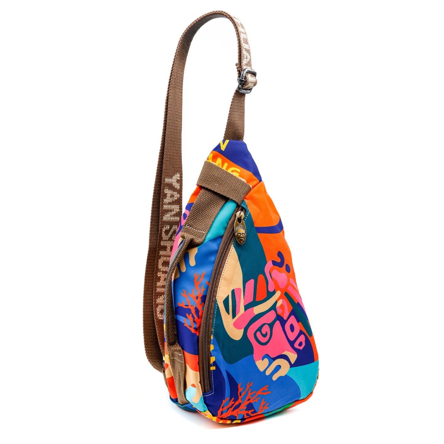 YAN SHUANG Bandolera Urbana Seaweed