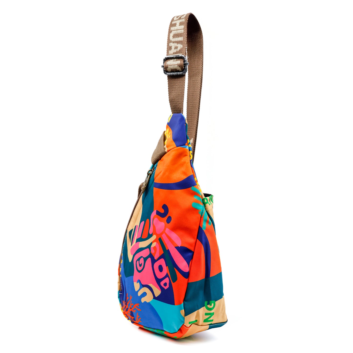 YAN SHUANG Bandolera Urbana Seaweed