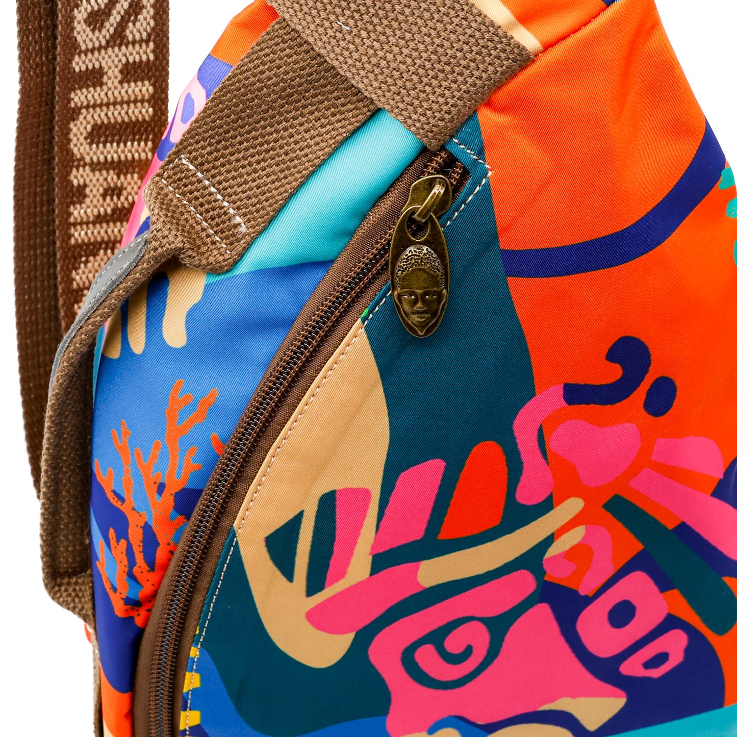 YAN SHUANG Bandolera Urbana Seaweed