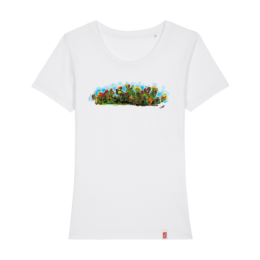 DUNNE BRAND Women's Cactus Flowers T-shirt