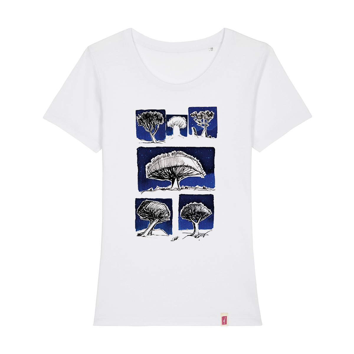 DUNNE BRAND Camiseta Noche De Dragos Mujer