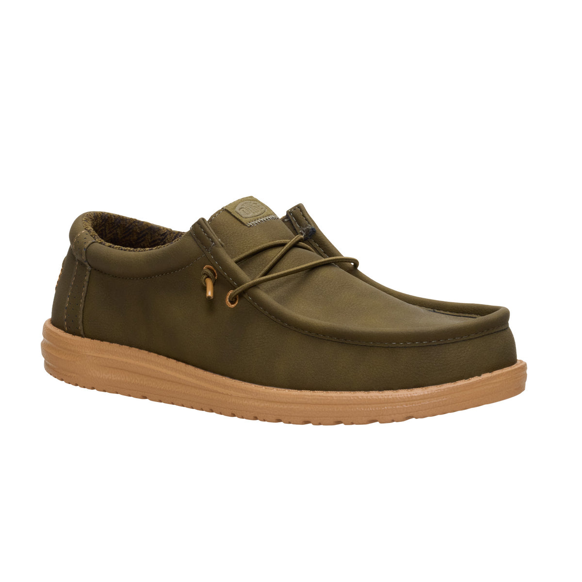 HEY DUDE CLASSIC OLIVE GREEN & BROWN