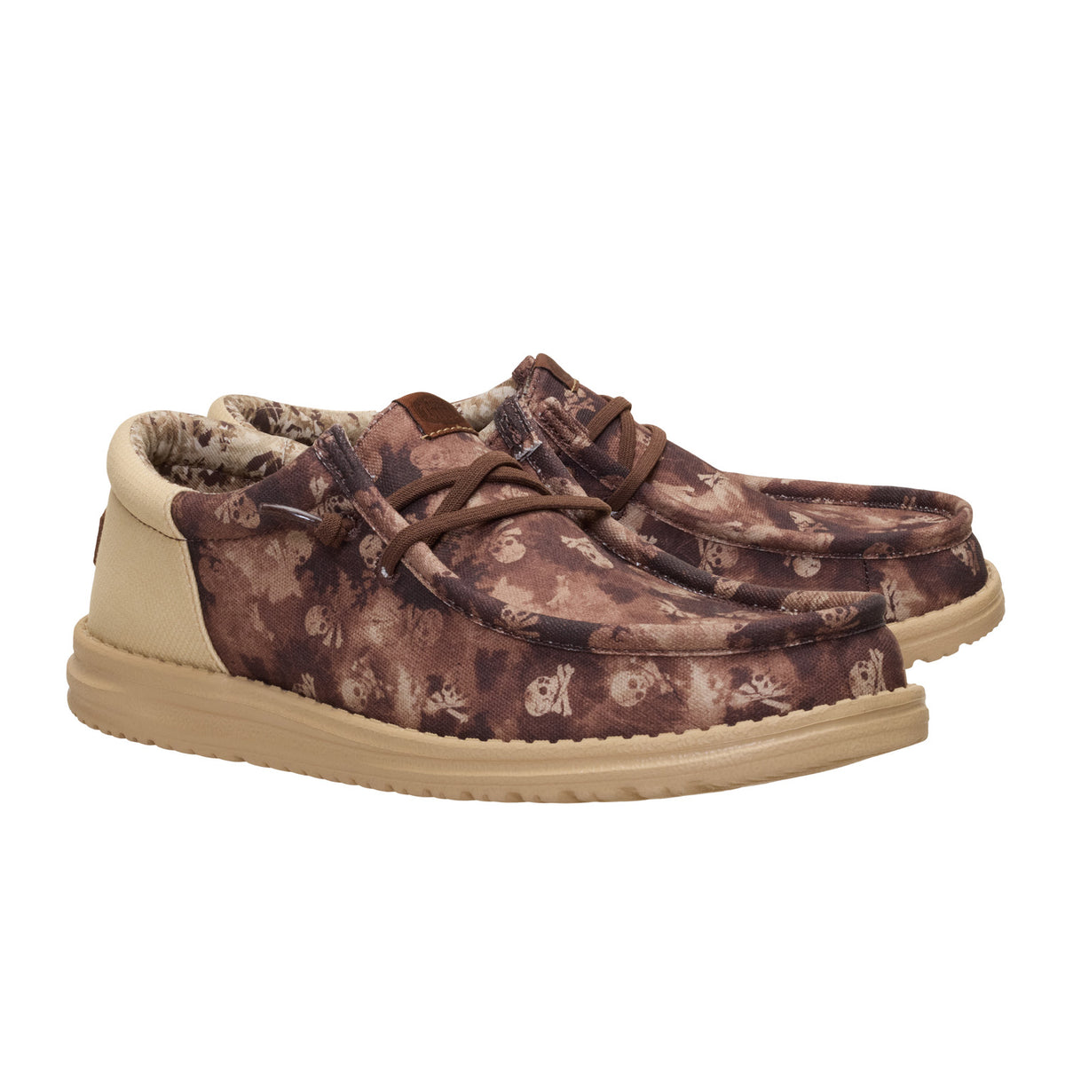 HEY DUDE CANVAS FUNK SKULLS