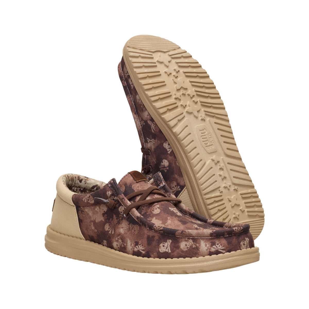 HEY DUDE CANVAS FUNK SKULLS