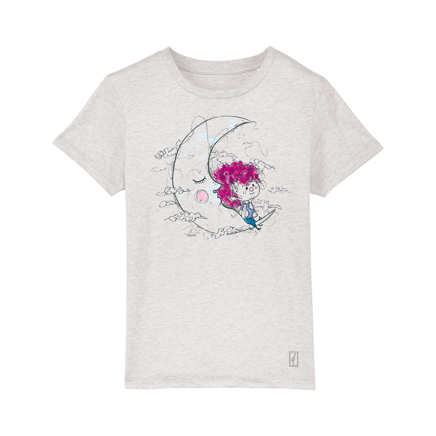 DUNNE BRAND Camiseta Luna De Cuento Niños