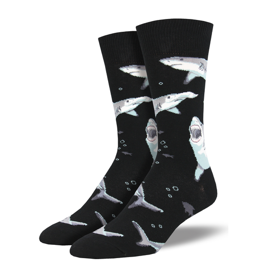 SOCKSMITH SHARKS BLACK