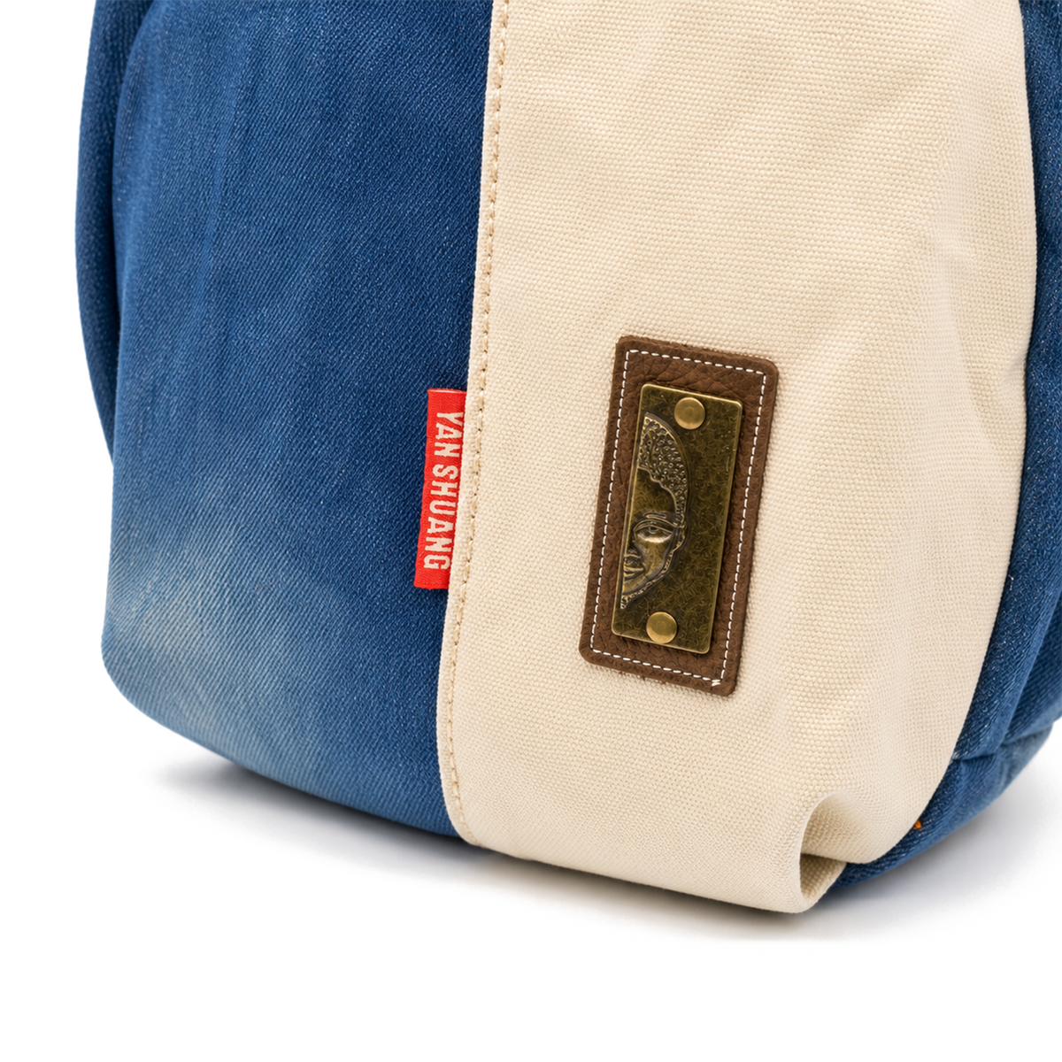 YAN SHUANG Mochila Urbana Denim Lino